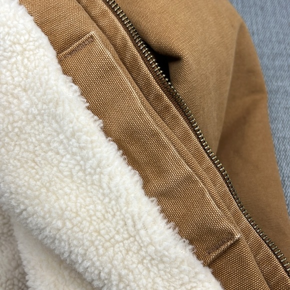Carhartt Discontinued Sherpa Lined Wildwood Jacket 100815-211 Yellowstone XL - Picture 14 of 15